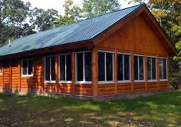 Chalet Log Cabin Model