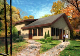 Bufton Log Cabin Model