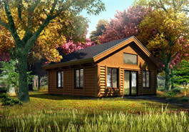 Get A Way Log Cabin Model