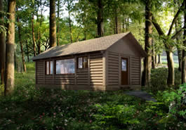 Pintail Log Cabin Model