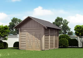Shed Log Cabin Model