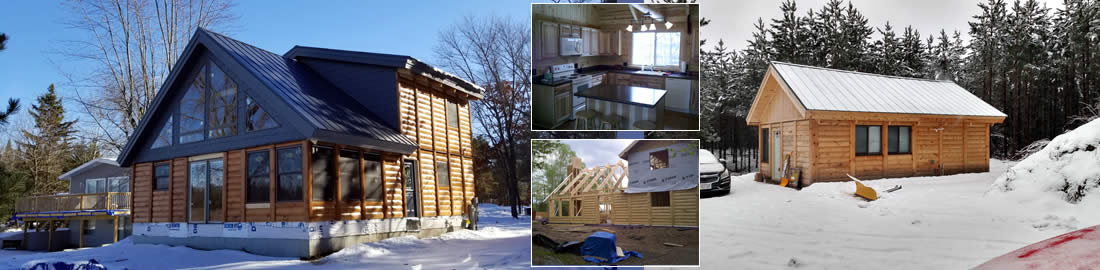 Log Cabin Kit for sale in Vermont