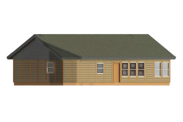 Black Duck Log Cabin Model