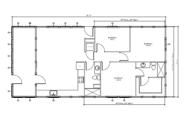 Black Duck Log Cabin Model