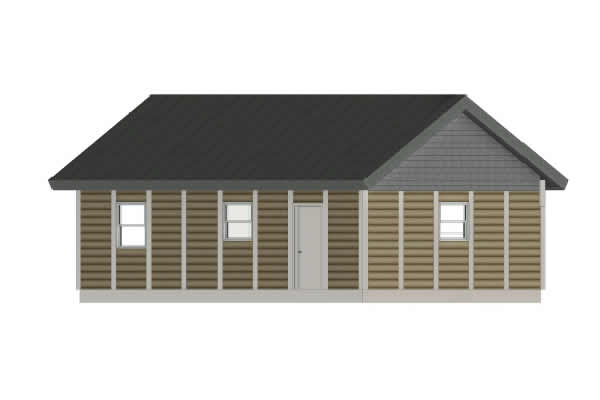 Blue Bill Log Cabin Model