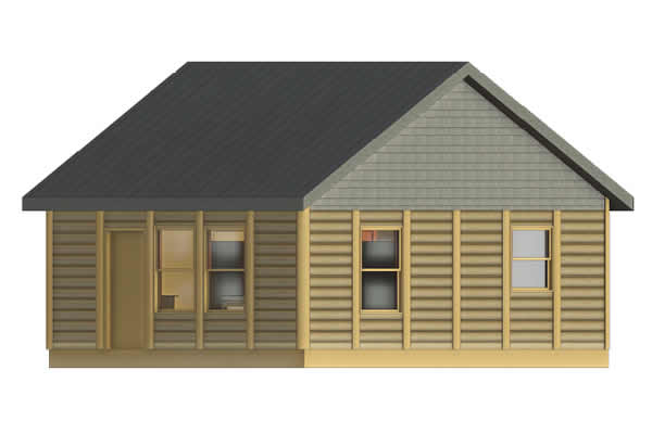 Greeb Log Cabin Model