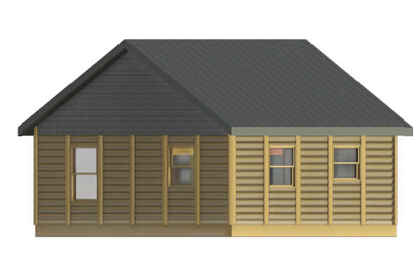 Greeb Log Cabin Model