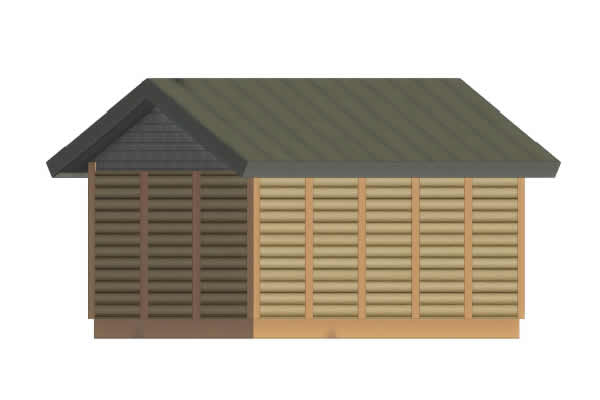 Guest Log Cabin Model