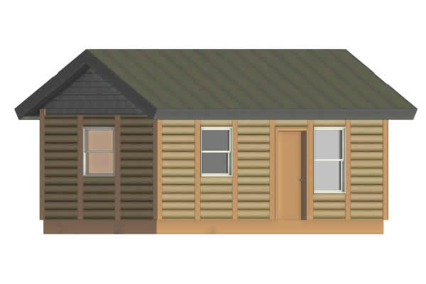 In Law Log Cabin Model