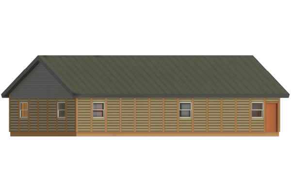 King Eider Log Cabin Model