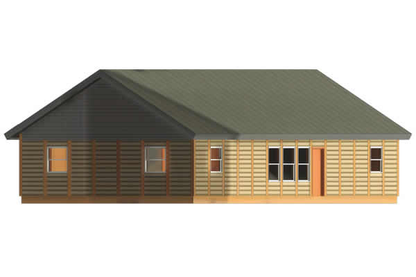 King Eider Log Cabin Model