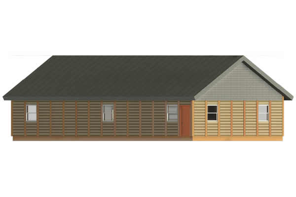 King Eider Log Cabin Model