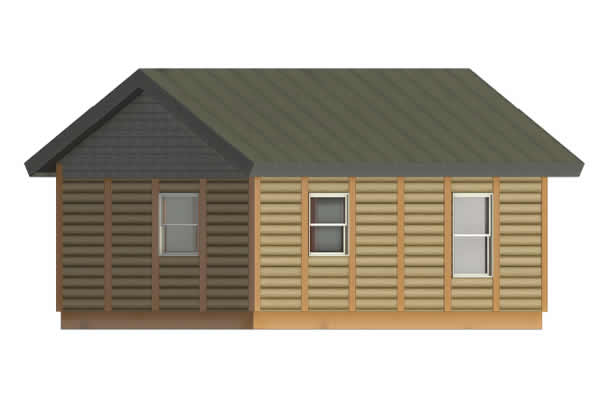 Robin Log Cabin Model