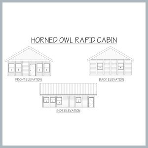 HORNED OWL ELEVATION - HI RES